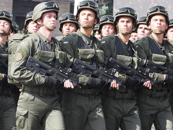 Le truppe sono su Khreshchatyk — Foto Stock