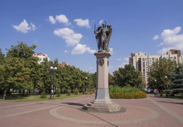 Sculpture of the Archangel Michael — Stock Photo, Image