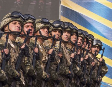 kiev askeri geçit töreni-Bağımsızlık günü işaretlemek için