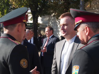 valentyn nalyvaychenko bayrak günü Ukrayna'nın onuruna