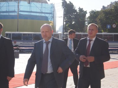 Alexander turchinov bayrak günü Ukrayna'nın onuruna