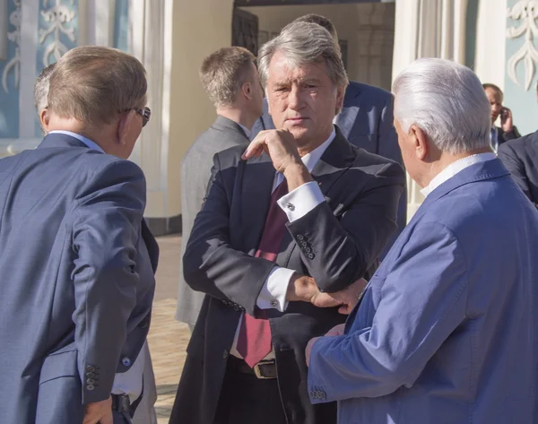 Mantan Presiden Leonid Kravchuk, Leonid Kuchma dan Viktor Yushchenko — Stok Foto