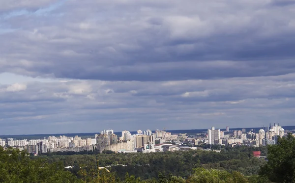 Darnitsa ilçe görünümü, Kiev, Ukrayna — Stok fotoğraf