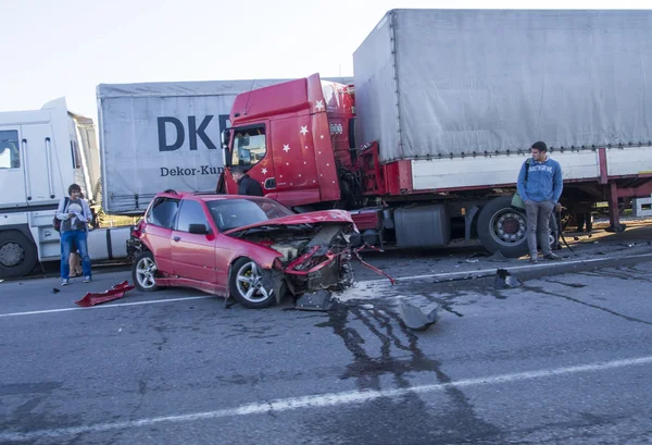 Unfall im Straßenverkehr — Stockfoto