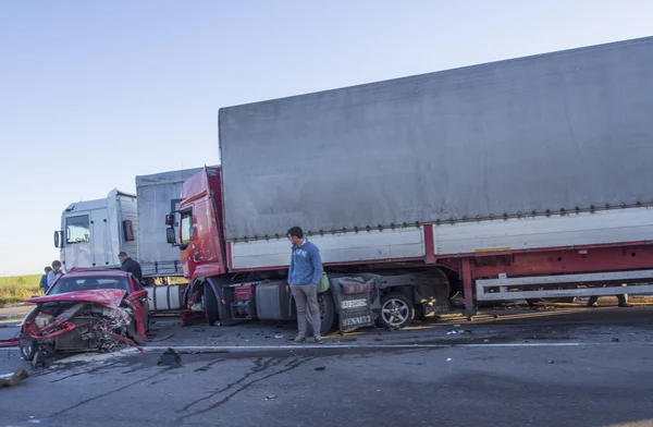 Accidente de tráfico — Foto de Stock