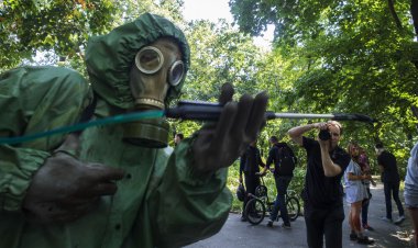 zombi geçit töreninde kyiv