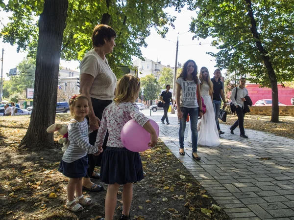 Défilé de zombies à Kiev — Photo