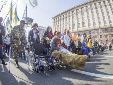 Barış özel ihtiyaçları olan insanlar Mart