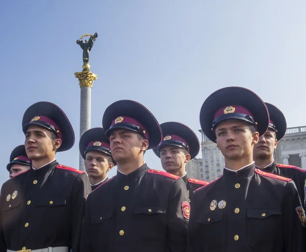 Cadets of Military School — Stock Photo, Image