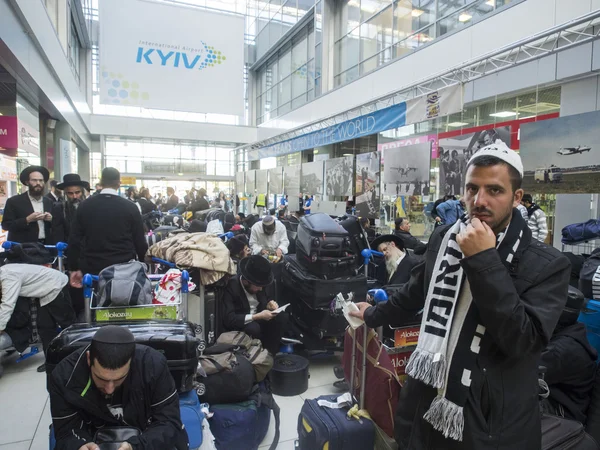Hasidim are leaving Ukraine — Stock Photo, Image
