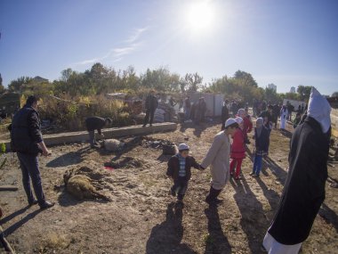 kiev Camii ar-rahma içinde Bayramı