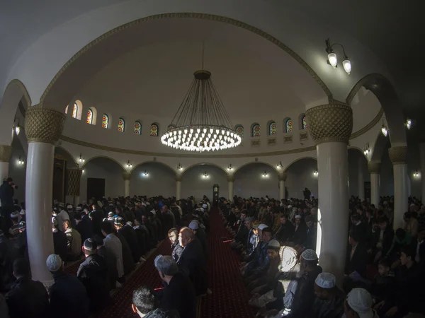 Eid al-adha in kiev moskee ar-rahma — Stockfoto