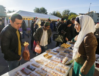 kiev Camii ar-rahma içinde Bayramı
