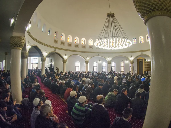 Eid al-Adha nella moschea di Kiev Ar-Rahma — Foto Stock