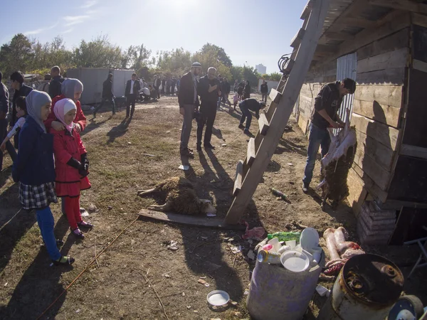 kiev Camii ar-rahma içinde Bayramı