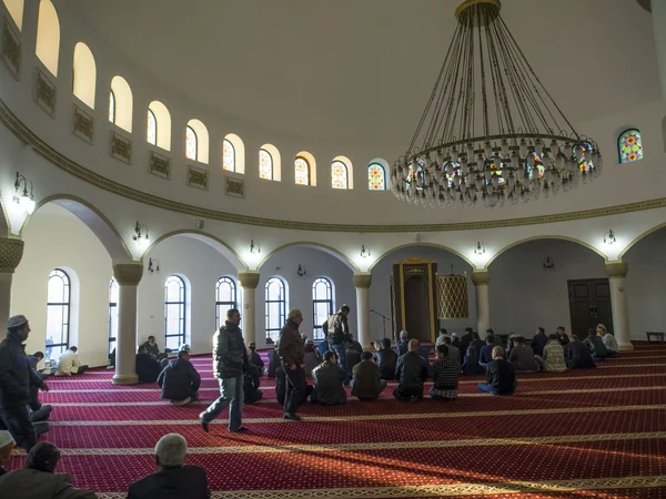 Eid al-Adha na mesquita de Kiev Ar-Rahma — Fotografia de Stock