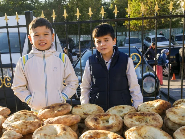 Eid al-adha in kiev moskee ar-rahma — Stockfoto