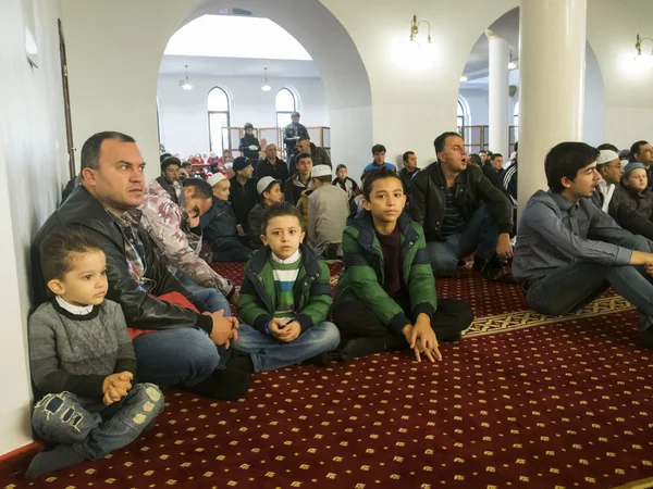 Eid al-Adha in Kiev mosque Ar-Rahma — Stock Photo, Image