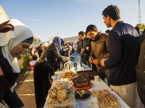 Eid al-adha w Kijowie Meczet ar-rahma — Zdjęcie stockowe