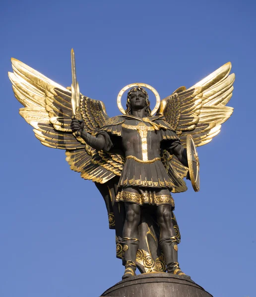 St. Michael the Archangel statue — Stock Photo, Image