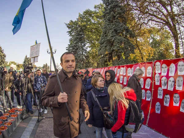 Political activist Yegor Sobolev — Stock Photo, Image