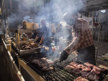 Kiev sokak yemek Festivali