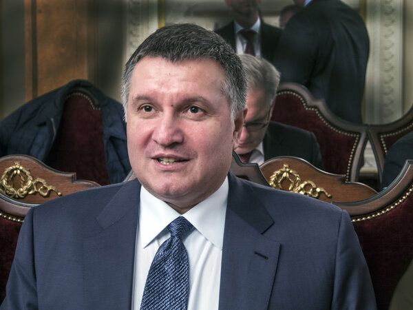 Minister of Internal Affairs Arsen Avakov