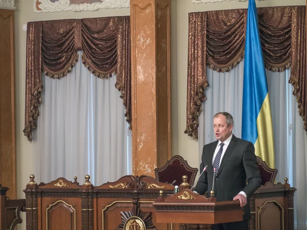 Presidente de la Corte Suprema de Justicia Yaroslav Romaniuk . —  Fotos de Stock