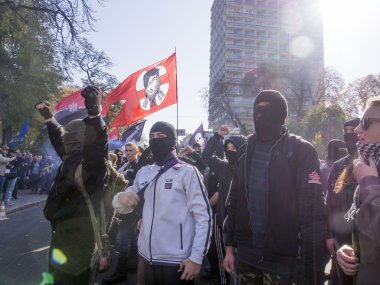 Bozuklukları Verkhovna Rada yakınındaki