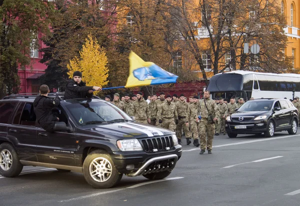 Freiwilligenregiment "azov" — Stockfoto