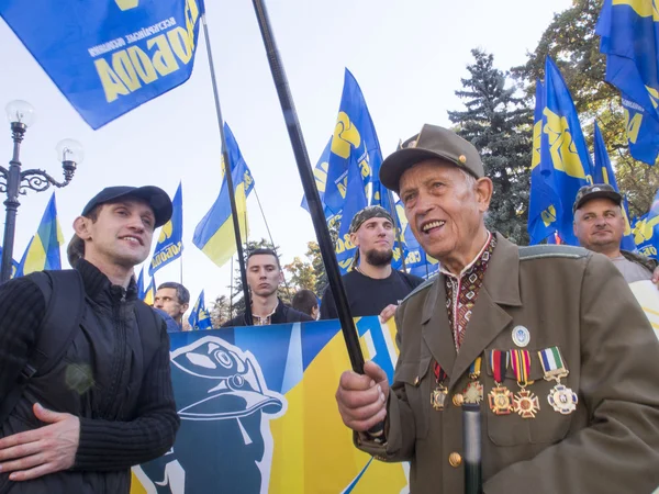 Veteran of the Ukrainian Insurgent Army — Stock Photo, Image