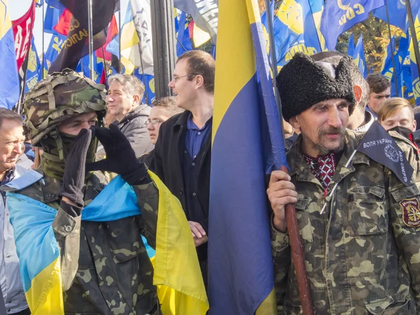 Veteran of the Ukrainian Insurgent Army — Stock Photo, Image