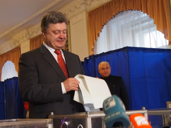 President van Oekraïne Poroshenko. — Stockfoto