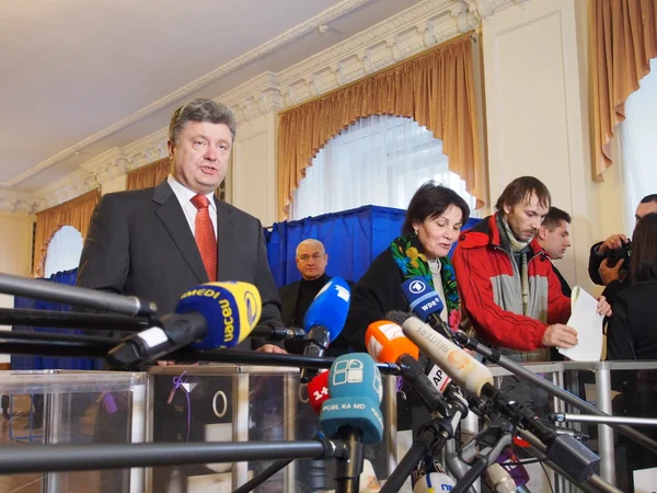 President van Oekraïne Poroshenko. — Stockfoto