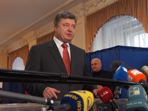 President of Ukraine Poroshenko. — Stock Photo, Image