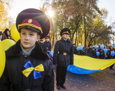 Öğrenciler ve okul Babi Yar