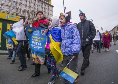 Teröre karşı protestolar