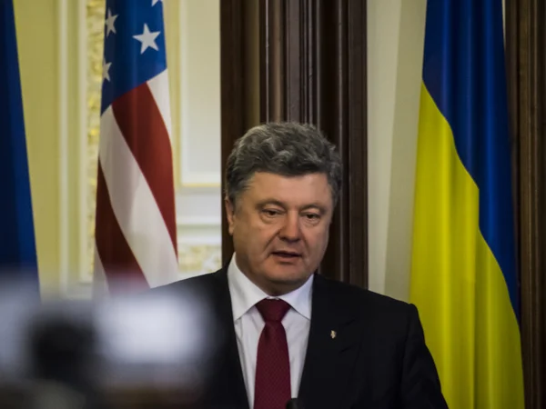 President of Ukraine Petro Poroshenko — Stock Photo, Image