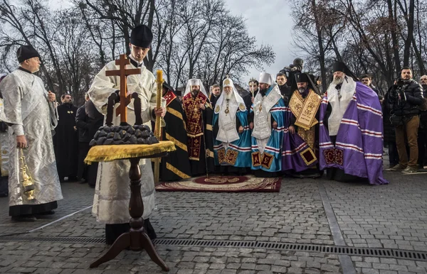 Молитва за Украину — стоковое фото