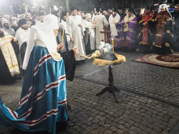 Patriarca de toda a Ucrânia Filaret — Fotografia de Stock