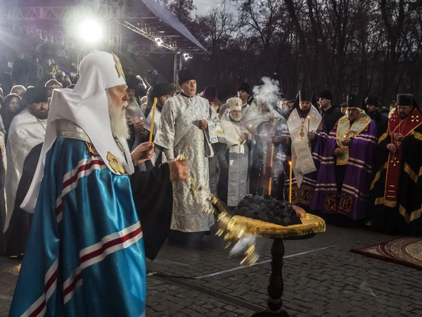 Πατριάρχης όλα Ουκρανία Filaret — Φωτογραφία Αρχείου