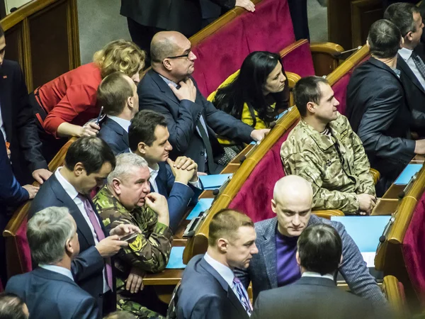 Sesión inaugural de Verkhovna Rada — Foto de Stock