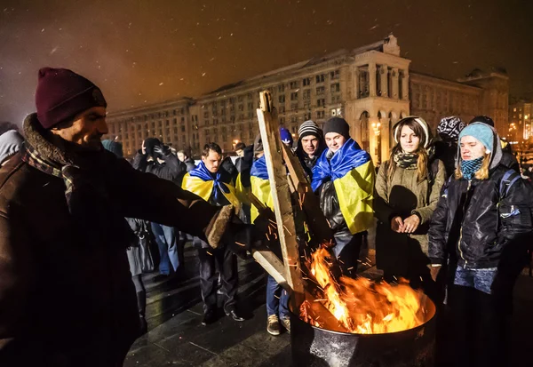 La notte della memoria a Kiev — Foto Stock