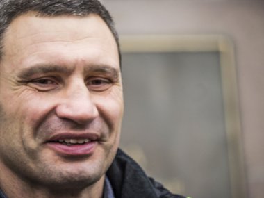 Klitschko tabur Kiev 12 memnuniyetle karşıladı.