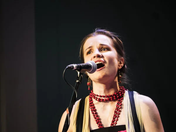 Cantante Maria Kopytchak — Foto de Stock