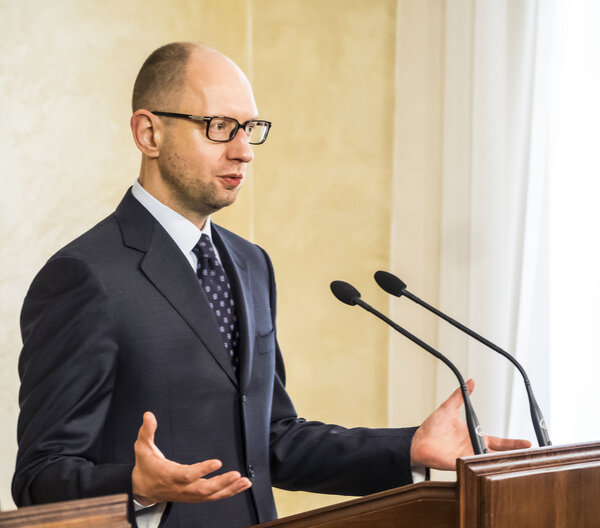 Ukrainian Prime Minister Yatsenyuk