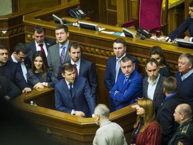 Ukraynalı radikaller Verkhovna Rada bloke