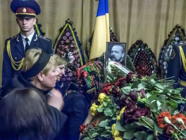 Ukraynalı asker cenaze