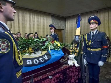 Ukraynalı asker cenaze