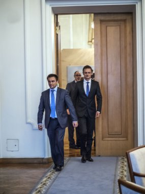 Pavlo Klimkin ve Peter Siyyarto